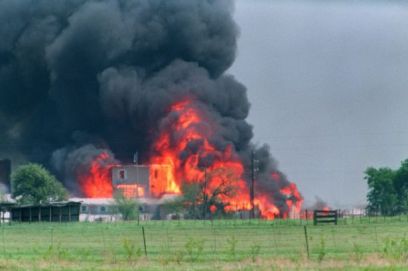 Waco Compound Burns