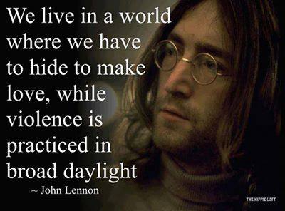 John Lennon We Live in a World