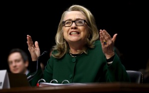 Hillary at Benghazi Hearings