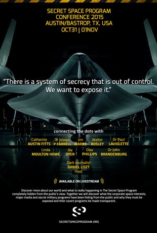 Secret Space Program 2015 Poster